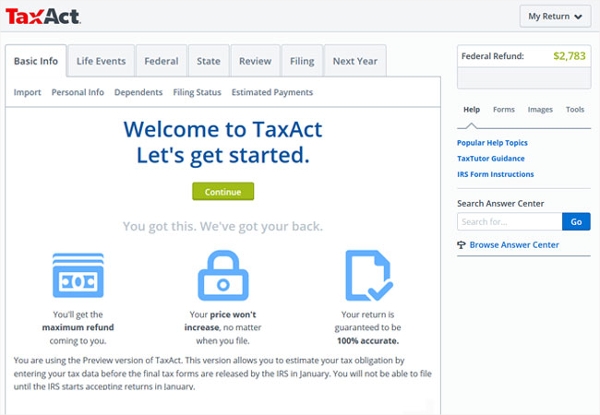 free tax software 2014 for mac